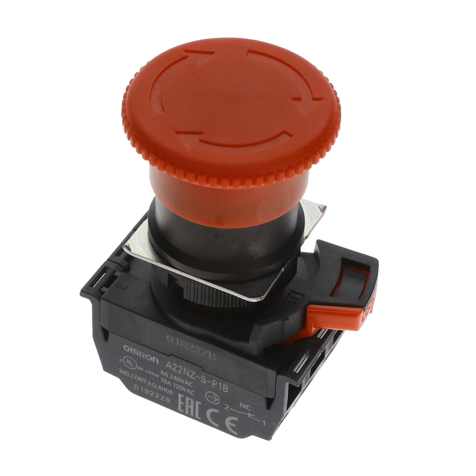 SWITCH ESTOP TWIST RESET 5A 125V