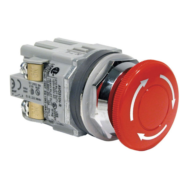SW E-STOP TWIST RESET 10A 110V