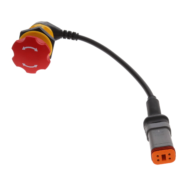 SWITCH E-STOP TWIST RESET 8A 32V