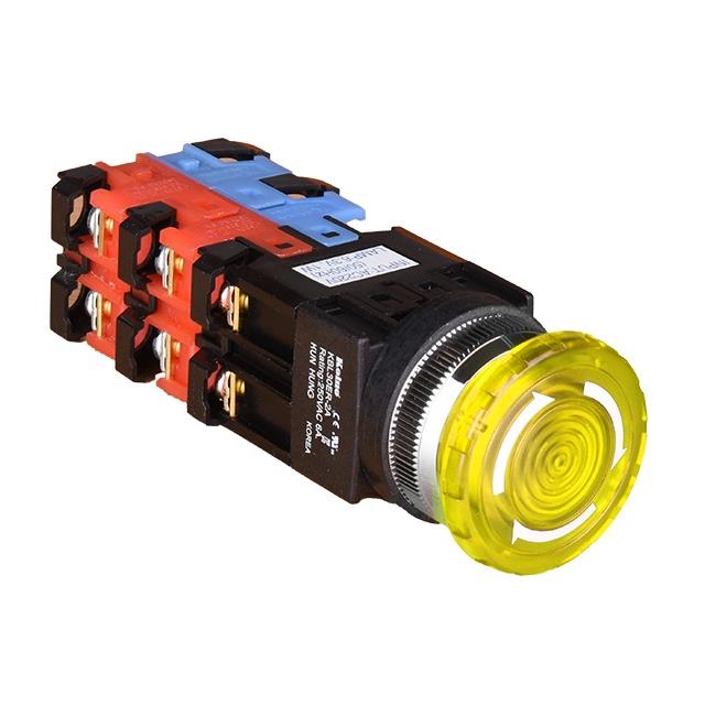 SWITCH ESTOP TWIST RESET 5A 250V