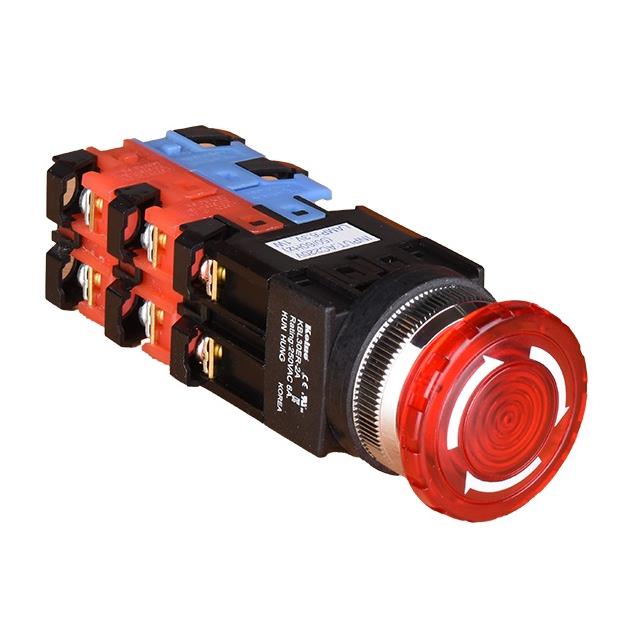 SWITCH ESTOP TWIST RESET 5A 250V