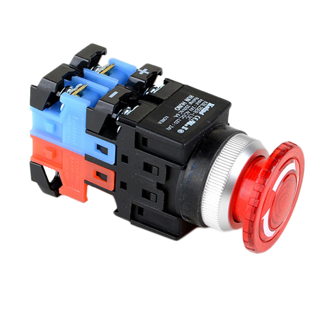SWITCH ESTOP TWIST RESET 5A 250V