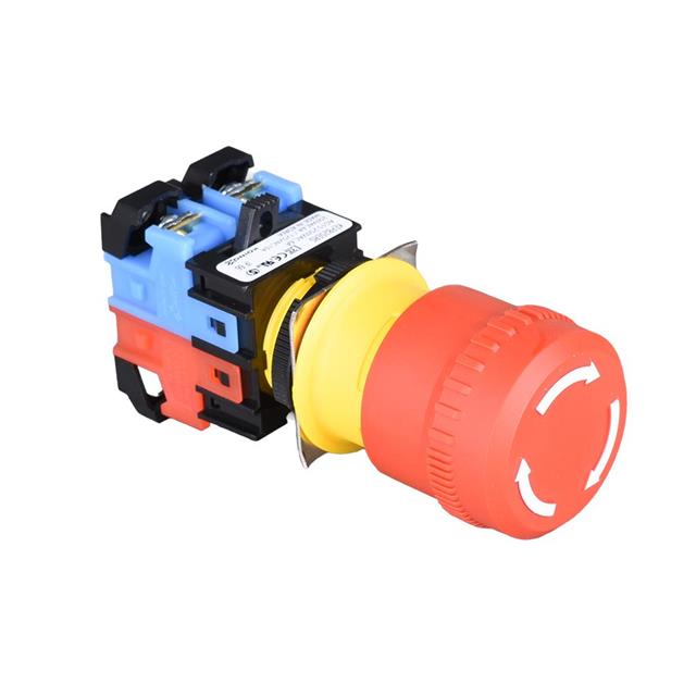SWITCH ESTOP TWIST RESET 3A 250V