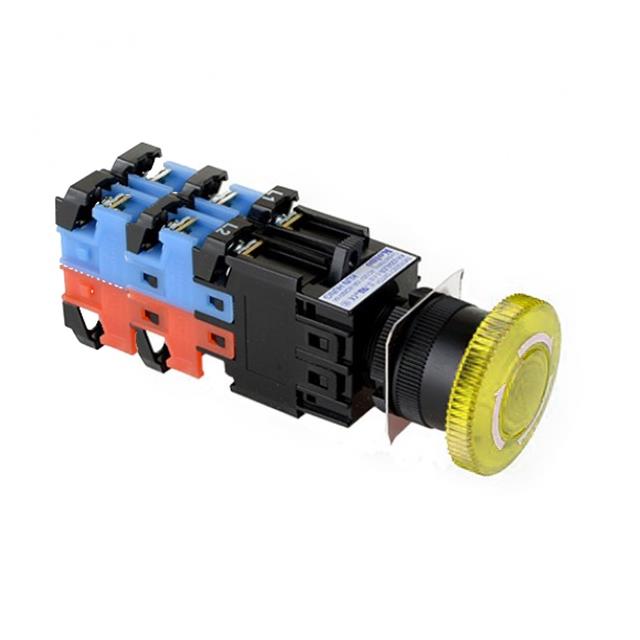 SWITCH ESTOP TWIST RESET 6A 250V