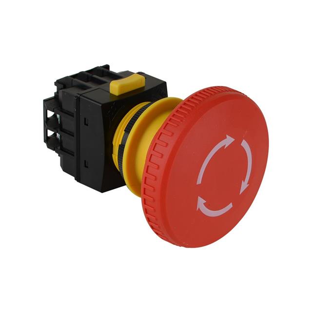 SW ESTOP PULL/TWST RESET 5A 125V