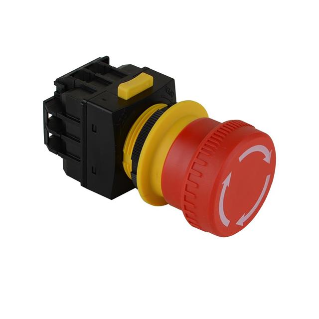 SWITCH ESTOP TWIST RESET 3A 250V