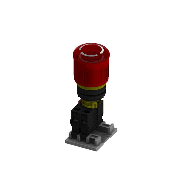 SWITCH ESTOP TWIST RESET 6A 230V