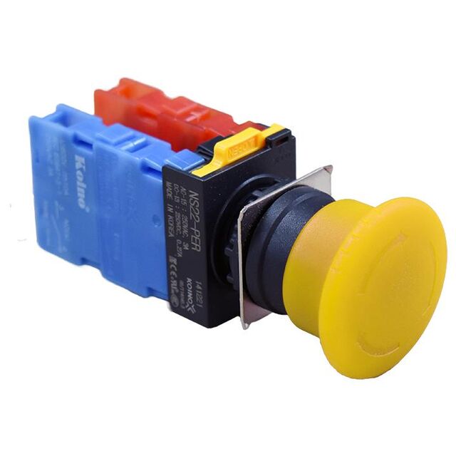 SWITCH ESTOP TWIST RESET 6A 125V