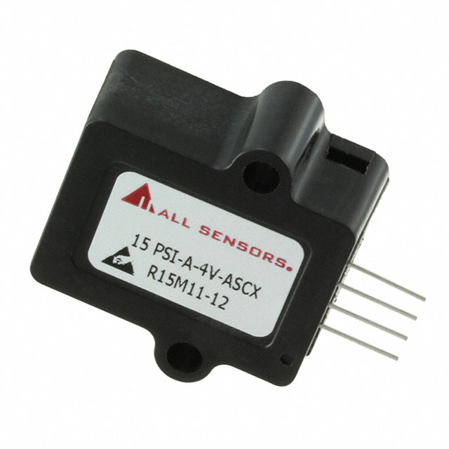 SENSOR 15PSIA 0.19" 4.75V 4SIP
