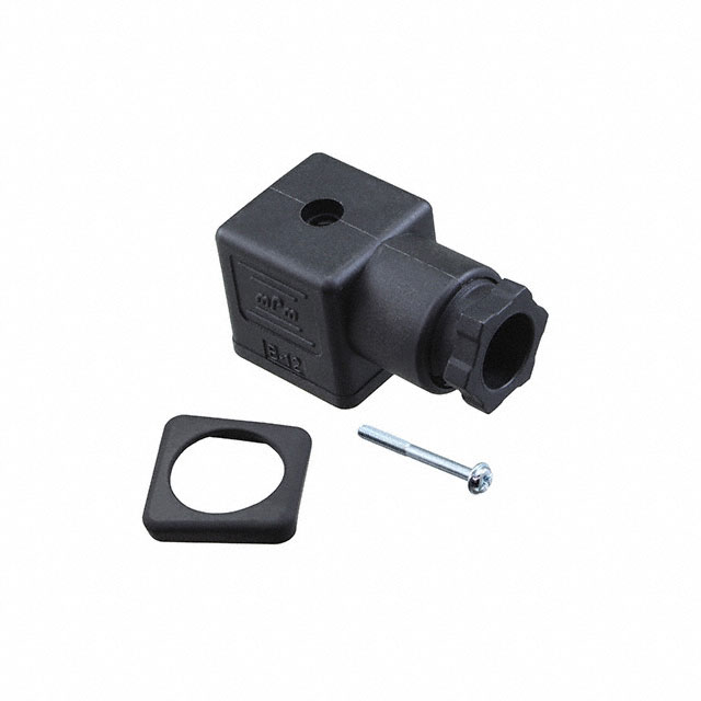 CONNECTOR 182 PG11 BLACK H12