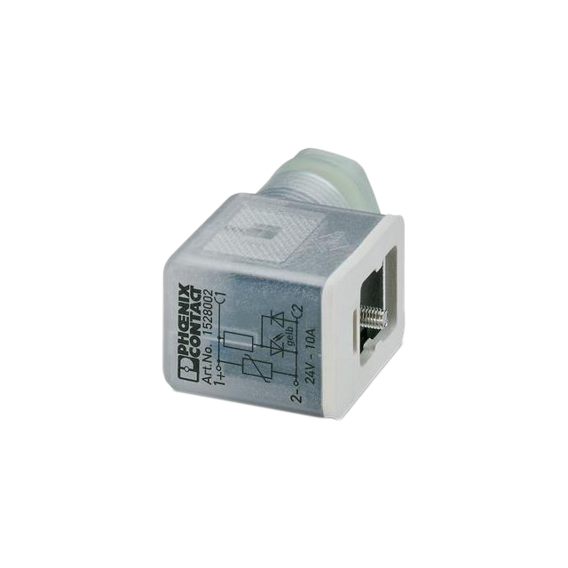 VALVE CONN 3POS TYPE B 1 LED