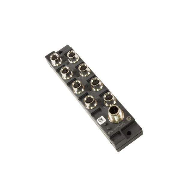 M8 PLASTIC 8PORT 1SIG LED