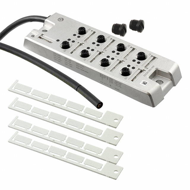 M12 DIE CAST 8PORT 1SIG LED
