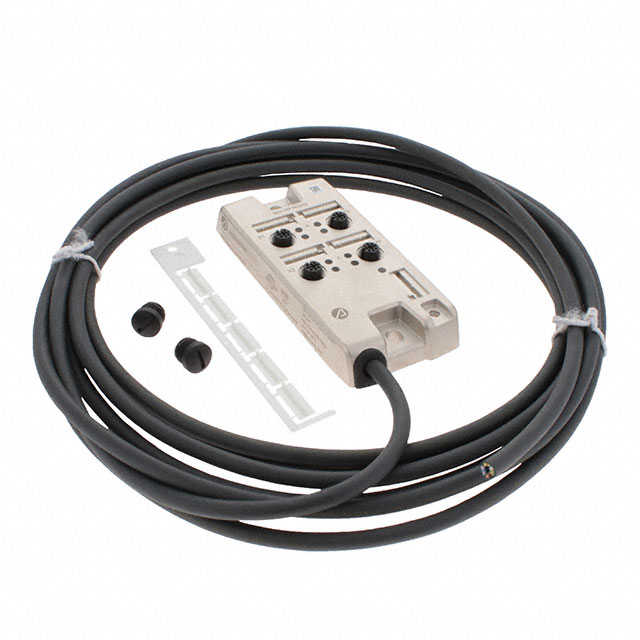 M12 DIE CAST 4PORT 1SIG LED