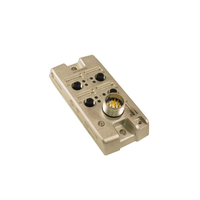 M12 DIE CAST 4PORT 1SIG LED