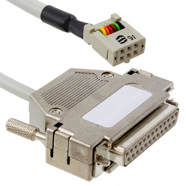 CABLE 6POS FML TO 25POS DSUB FML