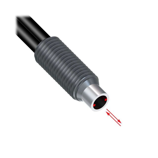PLASTIC FIBER, DIFFUSE REFLECTIV