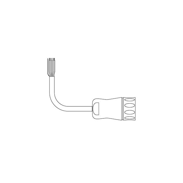 5M PUR M12 CABLE CONNECTOR ASSEM