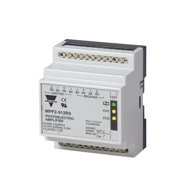 PHOTO AMP 2CH 12-24VAC/DC