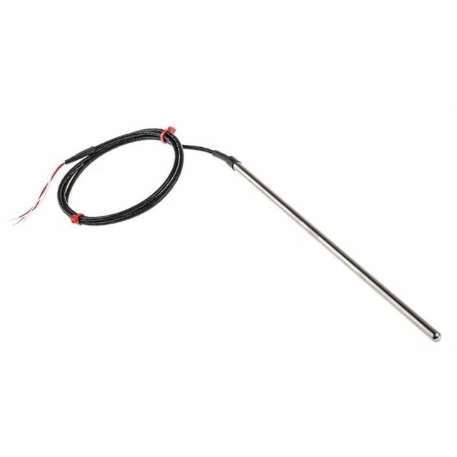 PT100 4 WIRE CLASS B 6X250MM 1M