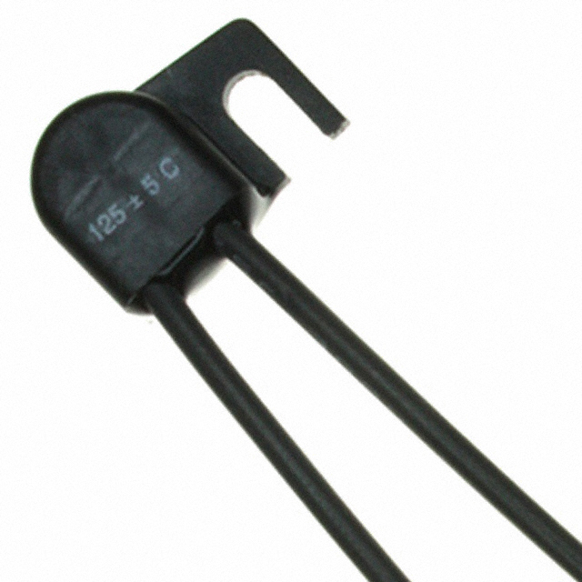 THERMOSTAT 125DEG C SPST-NC RAD