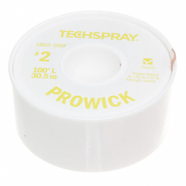DESOLDER BRAID ROSIN 0.055" 100'