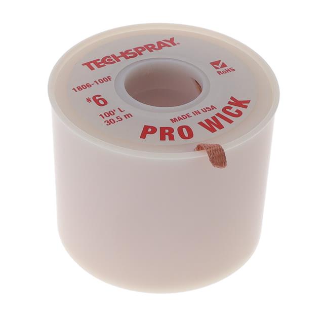 DESOLDER BRAID ROSIN 0.193" 100'