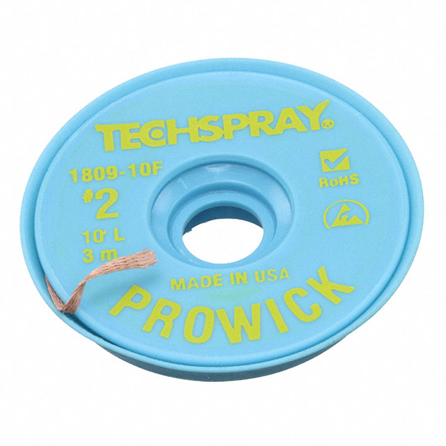 DESOLDER BRAID ROSIN 0.055" 10'