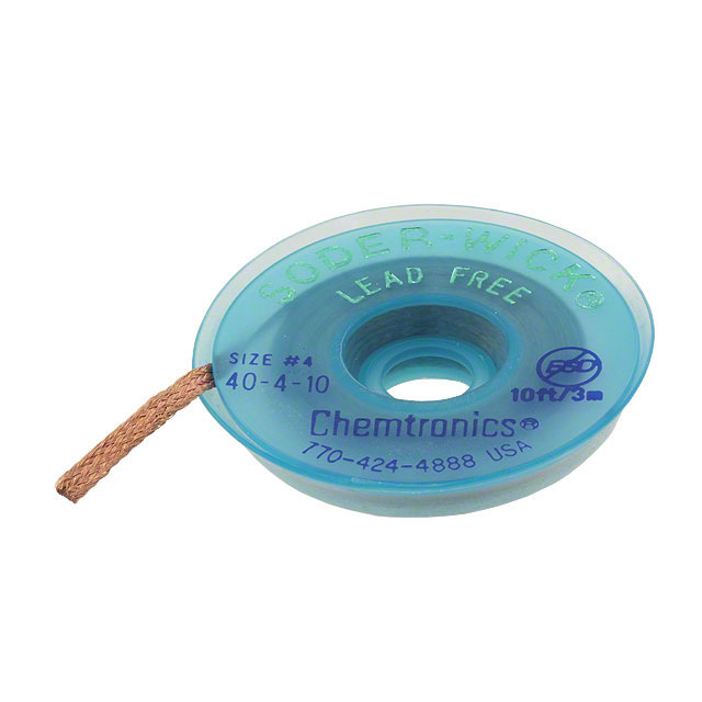 DESOLDER BRAID ROSIN 0.11" 10'