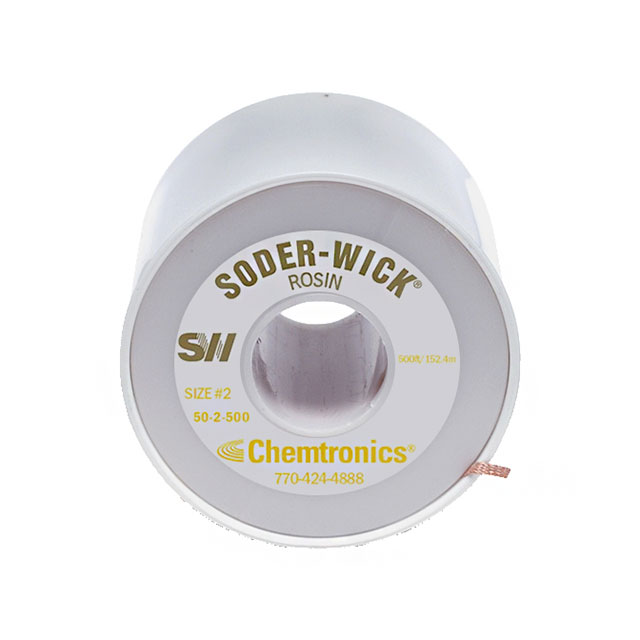 DESOLDER BRAID ROSIN 0.06" 500'