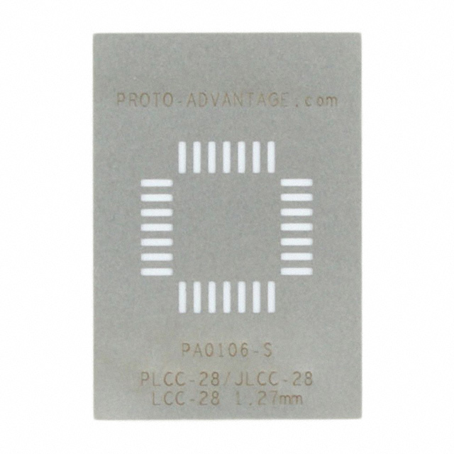 PLCC-28/LCC-28/JLCC-28 STENCIL