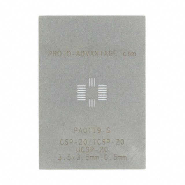 CSP-20/TCSP-20/UCSP-20 STENCIL
