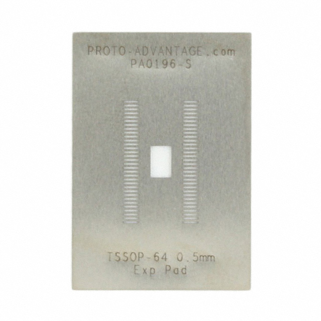 TSSOP-64-EXP-PAD STENCIL