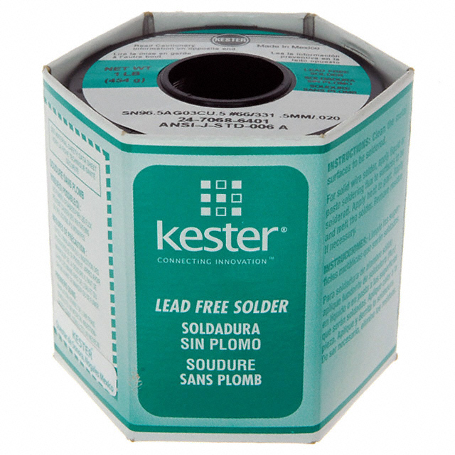 SOLDER WATER SOL .020" 24AWG 1LB