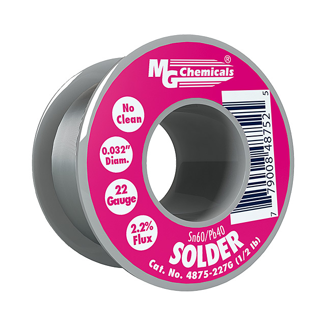 SOLDER NO-CLEAN 60/40 1/2 LB