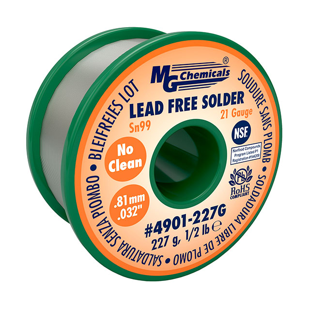 SOLDER LF SN99 21GAUGE.5LBS