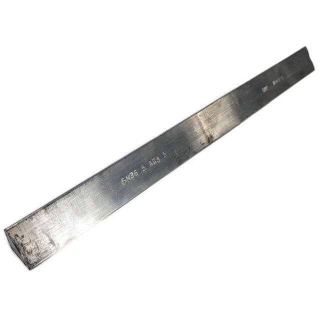 SOLDER BAR SN96.5/AG3.5 1LB (454