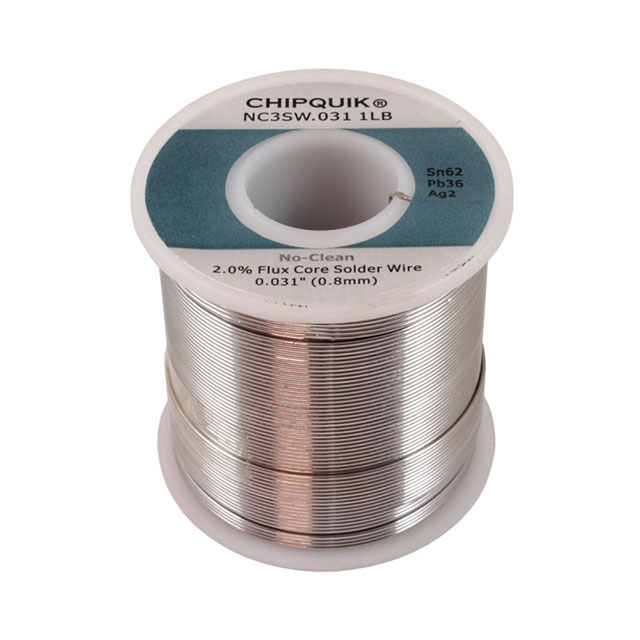 SOLDER WIRE 62/36/2 TIN/LEAD/SIL