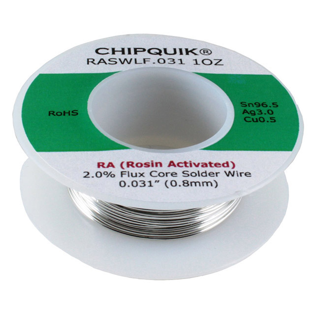 LF SOLDER WIRE 96.5/3/0.5 TIN/SI