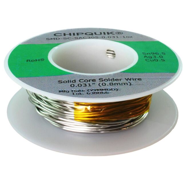 SN96.5/AG3.0/CU0.5 .031" SOLDER