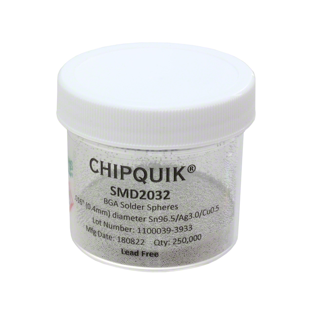 SOLDER SPHERES SN96.5/AG3.0/CU0.