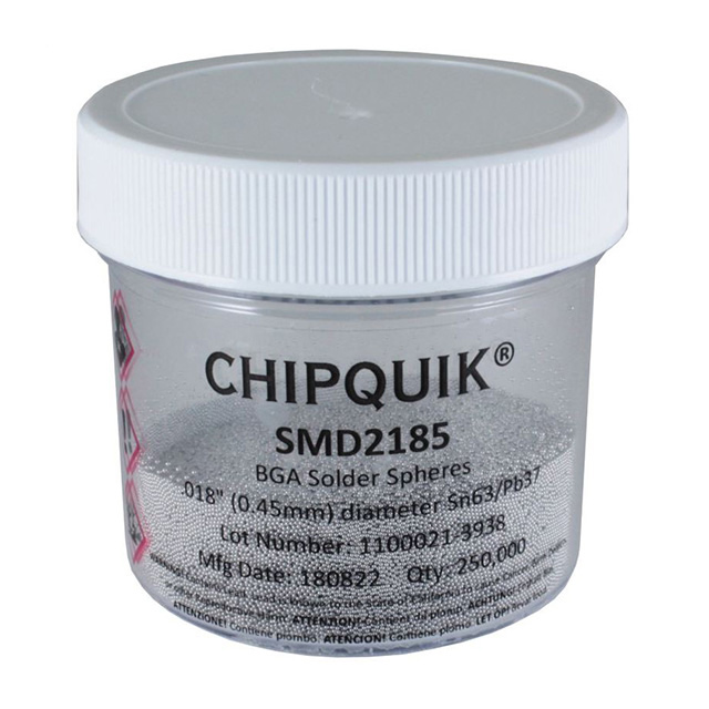 SOLDER SPHERES SN63/PB37 .018" (