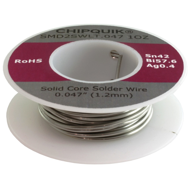 SOLDER WIRE SN42/BI57.6/AG0.4 .0