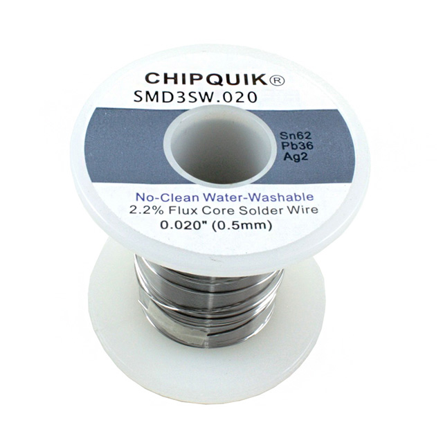 SOLDER WIRE 62/36/2 TIN/LEAD/SIL
