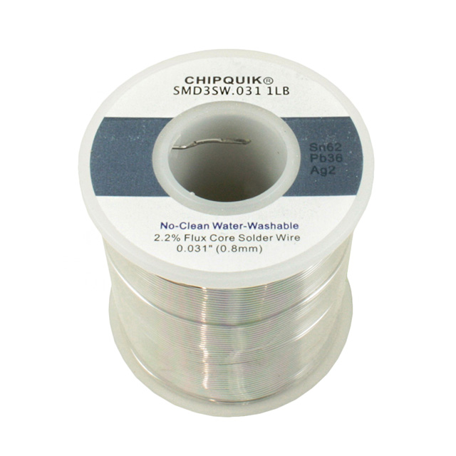 SOLDER WIRE 62/36/2 TIN/LEAD/SIL