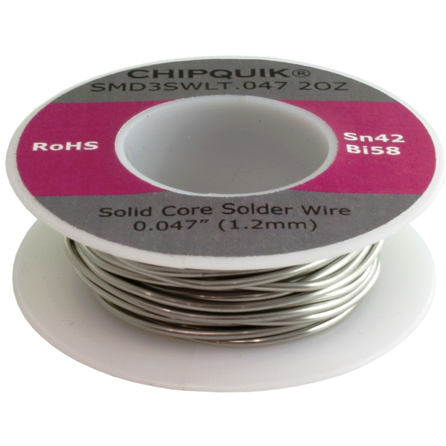 SOLDER WIRE SN42/BI58 .047" 2OZ