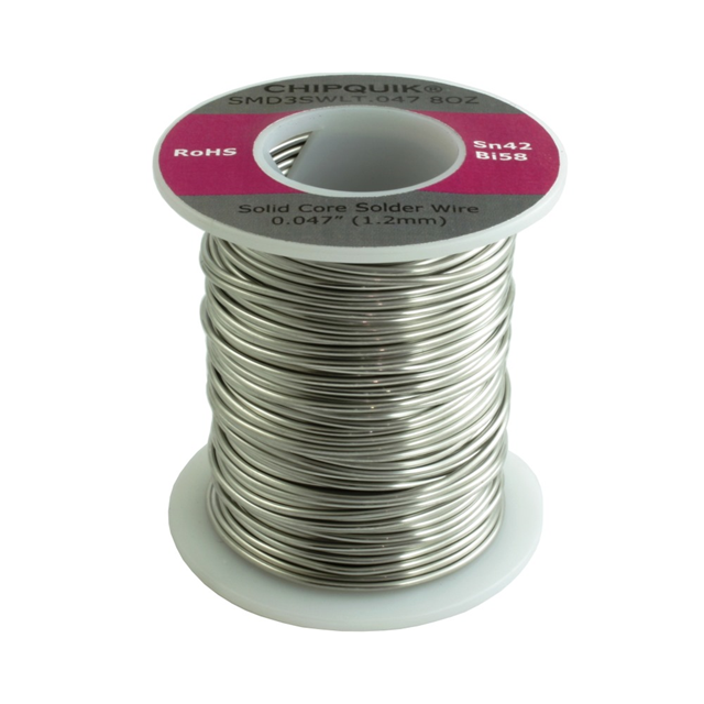 SOLDER WIRE SN42/BI58 .047" 8OZ