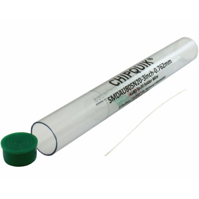 SOLDER WIRE (AU80/SN20) GOLD/TIN