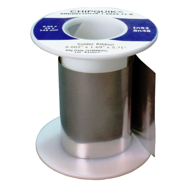 INDIUM/TIN SOLDER RIBBON (IN52/S