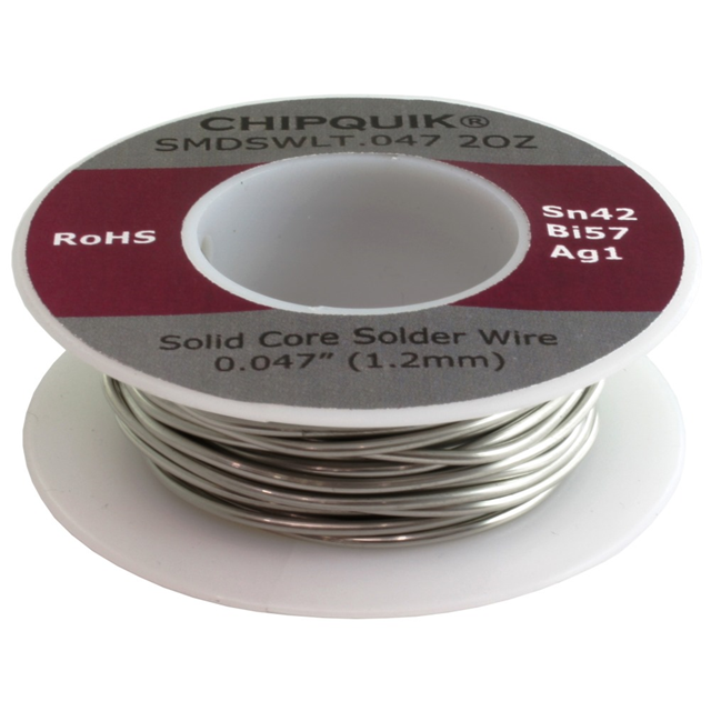SOLDER WIRE SN42/BI57/AG1 .047"